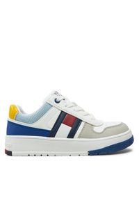 TOMMY HILFIGER - Sneakersy Tommy Hilfiger. Kolor: biały