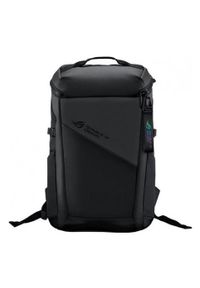 ASUS - Asus ROG Ranger BP2701 czarny. Kolor: czarny. Materiał: poliester, lycra. Wzór: paski, napisy. Styl: casual #2