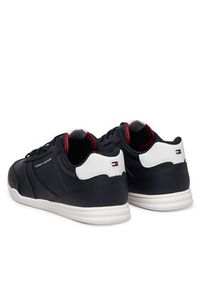 TOMMY HILFIGER - Tommy Hilfiger Sneakersy Lopro Lth FM0FM05827 Granatowy. Kolor: niebieski. Materiał: skóra #5