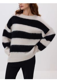 Reserved - Sweter z moherem - wielobarwny. Materiał: moher #1