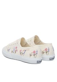 Superga Tenisówki 3750 Flower Embroidery Leggera S8161ZW Biały. Kolor: biały. Materiał: materiał #6
