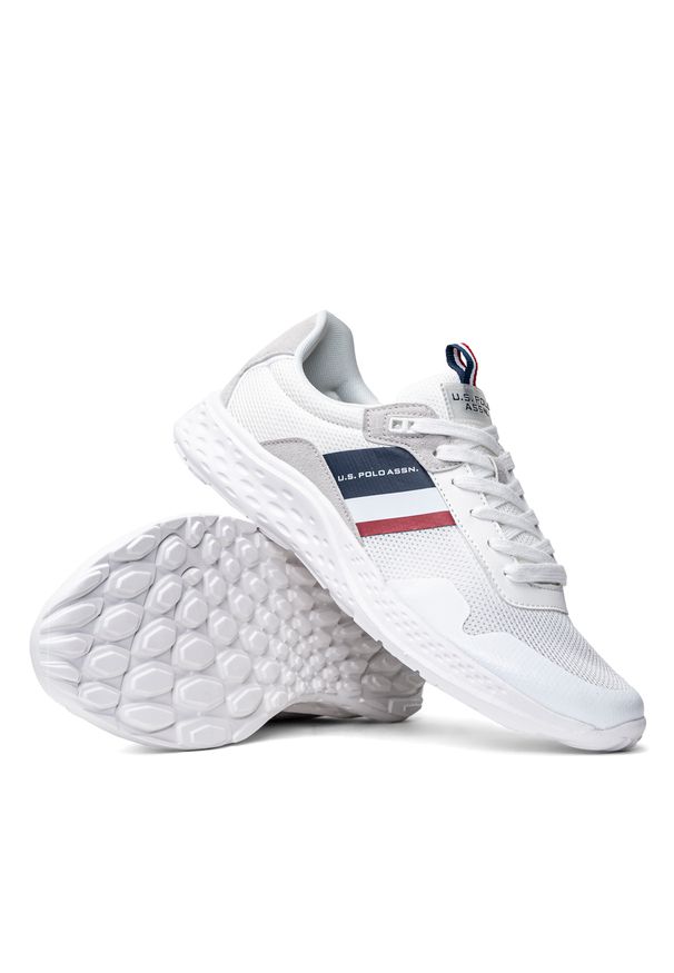 Sneakersy męskie białe U.S. Polo Assn. GARY001M/2MH1 WHI. Kolor: biały. Sezon: jesień, lato