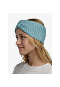 Opaska na głowę damska Buff Knitted Headband Norval - pool. Kolor: zielony. Materiał: dzianina, wełna. Styl: sportowy #1