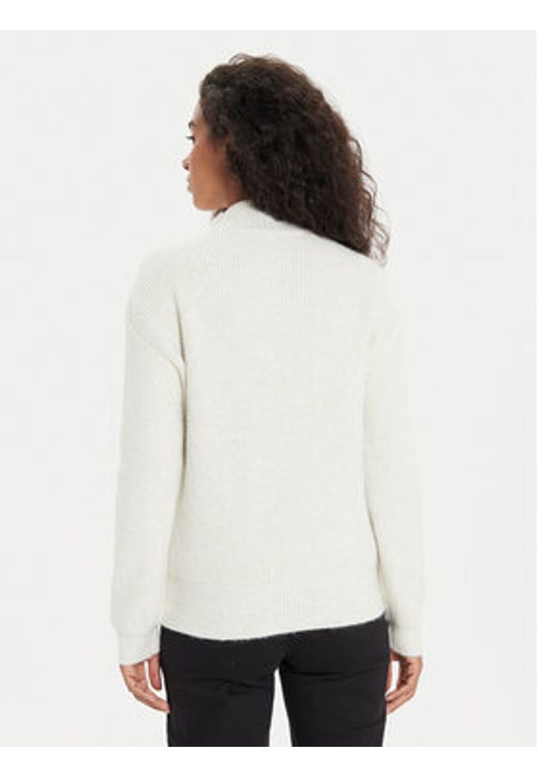 Morgan Golf 232-MSTORI Écru Regular Fit. Typ kołnierza: golf. Materiał: syntetyk