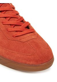 BOSS Sneakersy Brenta 50536645 Pomarańczowy. Kolor: pomarańczowy. Materiał: zamsz, skóra