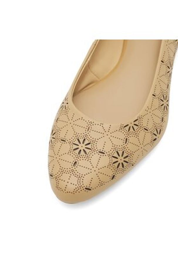 Lasocki Baleriny RST-KAJA-27 Brązowy. Kolor: brązowy. Materiał: skóra