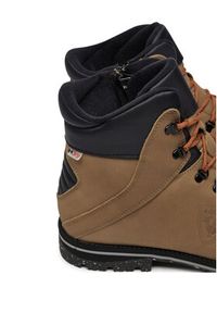 Rossignol Trapery Chamonix Nabuk RNNM060 Brązowy. Kolor: brązowy. Materiał: skóra, nubuk #6