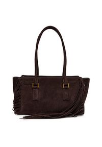 MICHAEL Michael Kors Torebka Hamilton Moderne 30F5ANXT0S Brązowy. Kolor: brązowy. Materiał: skórzane #4