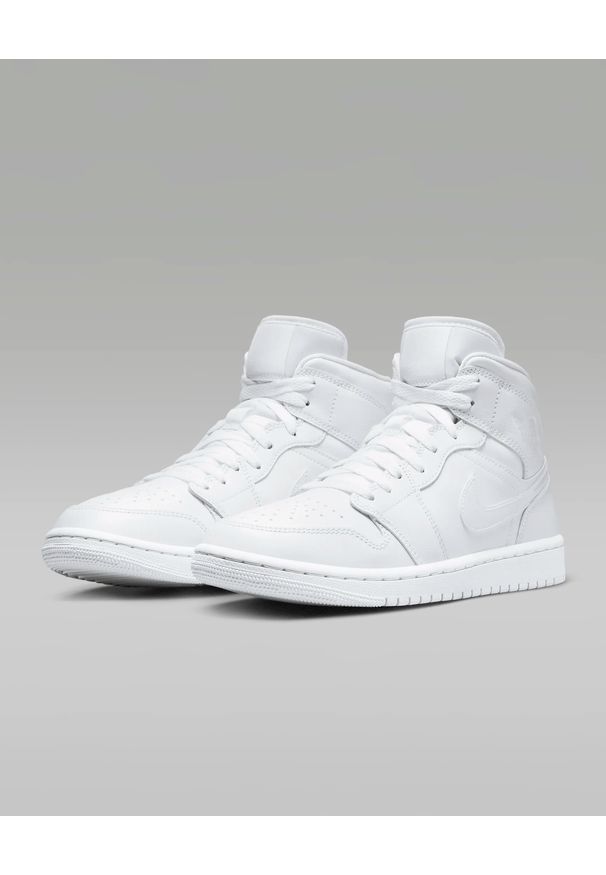Nike Jordan 1 Sneakersy damskie. Kolor: biały