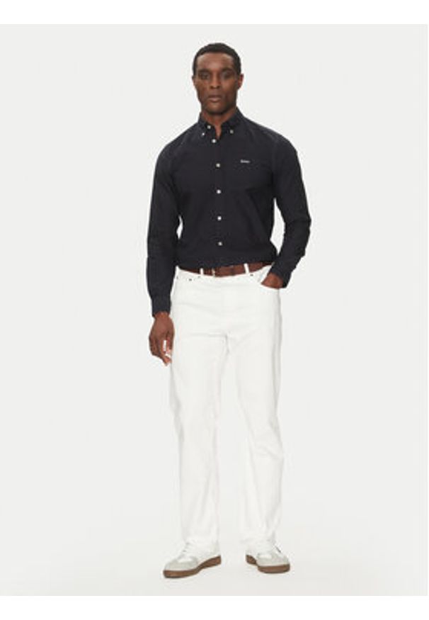 BOSS Koszula H-Roan-Bd-E-C1-243 50521996 Granatowy Slim Fit. Kolor: niebieski. Materiał: bawełna