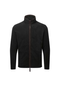 PREMIER - Męska Bluza Polarowa Artisan. Kolor: wielokolorowy, czarny, brązowy. Materiał: polar. Sezon: zima