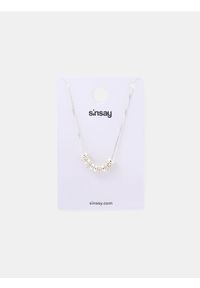 Sinsay - Naszyjnik - srebrny. Materiał: srebrne. Kolor: srebrny