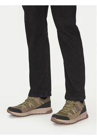 Clarks Półbuty ATLTrekRun Gtx GORE-TEX 261726947 Khaki. Kolor: brązowy. Materiał: materiał #8