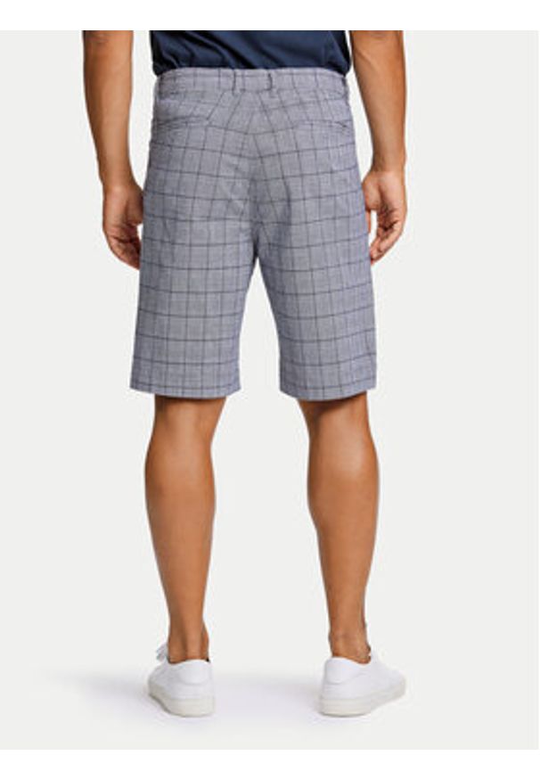 Lindbergh Szorty materiałowe 30-505024 Niebieski Wide Fit. Kolor: niebieski. Materiał: bawełna