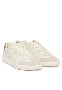 Armani Exchange Sneakersy XW002791 AF26936 MZ128 Écru. Materiał: zamsz, skóra #5