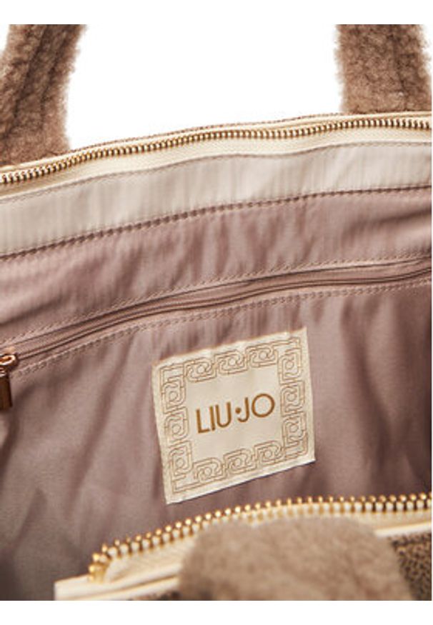 Liu Jo Torebka L Tote 2F5027 E0021 Brązowy. Kolor: brązowy