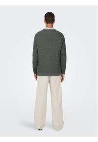 Only & Sons Sweter 22026559 Szary Regular Fit. Kolor: szary. Materiał: syntetyk #4
