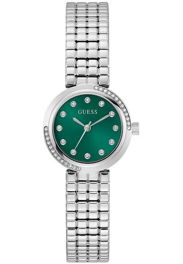 Zegarek damski Guess GW0930L1 CYRKONIE srebrny. Kolor: srebrny