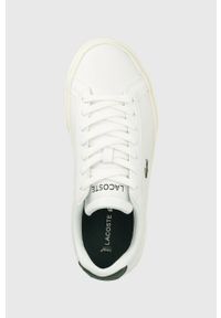 Lacoste sneakersy LEROND PRO kolor biały 44CFA0014. Nosek buta: okrągły. Kolor: biały. Materiał: guma #3