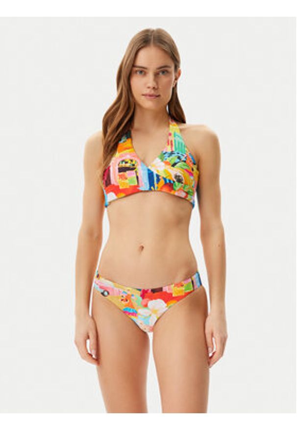 Seafolly Góra od bikini Cuba 31495MF231 Kolorowy. Materiał: syntetyk. Wzór: kolorowy