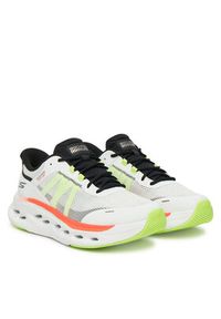 skechers - Skechers Buty do biegania Max Cushioning Glide-Step-Aberdeen 220422/WMLT Biały. Kolor: biały. Materiał: materiał #3