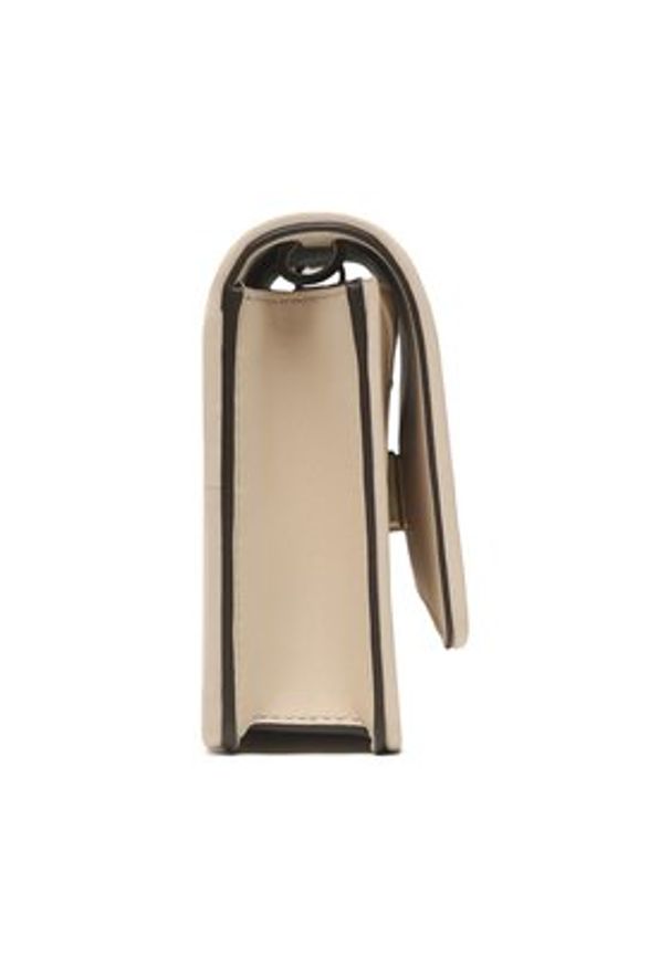 Tory Burch Torebka Fleming Soft Chain Wallet 138853 Beżowy. Kolor: beżowy. Materiał: skórzane