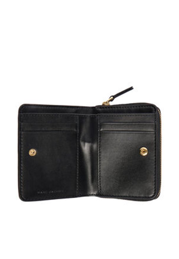 MARC JACOBS - Marc Jacobs Mały Portfel Damski 2R3SMP044S10 Czarny. Kolor: czarny. Materiał: skóra