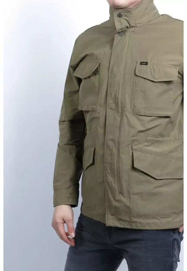 Lee - LEE FIELD JACKET MĘSKA KURTKA PRZEJŚCIOWA UTILITY GREEN L88RCYNG 112123772