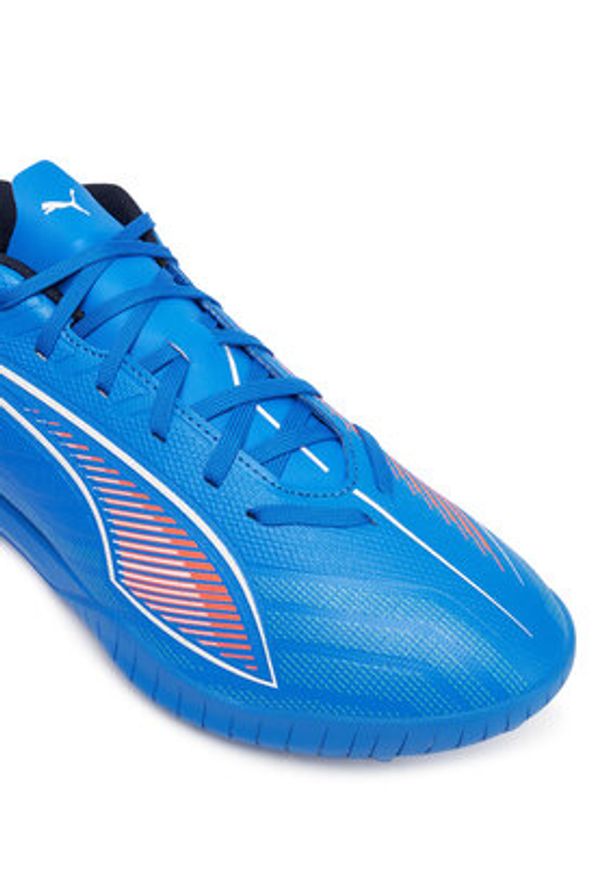 Puma Buty do piłki nożnej Ultra 6 Play Tt 108542 01 Niebieski. Kolor: niebieski. Materiał: skóra