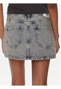 Calvin Klein Jeans Spódnica jeansowa J20J222502 Niebieski Regular Fit. Kolor: niebieski. Materiał: bawełna #5