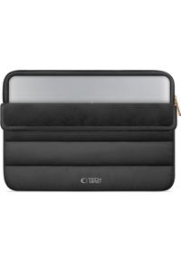 TECH-PROTECT - Etui Tech-Protect Fluffy Laptop 13-14 czarny. Kolor: czarny. Materiał: materiał. Styl: elegancki, casual #5