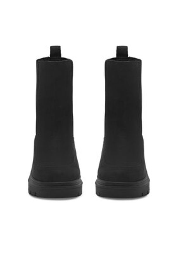 Sergio Bardi Sztyblety EST-C1009-01SB Czarny. Kolor: czarny. Materiał: nubuk, skóra