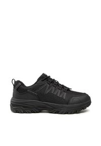 skechers - Skechers Sneakersy Fannter 200000EC/BLK Czarny. Kolor: czarny. Materiał: materiał #1
