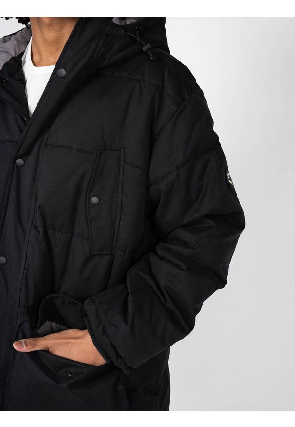 Pepe Jeans Kurtka "Richard" | PM402413 | Richard | Mężczyzna | Czarny. Okazja: na co dzień. Typ kołnierza: kaptur. Kolor: czarny. Materiał: poliester, nylon, bawełna. Styl: casual