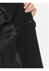 Calvin Klein Płaszcz wełniany Essential K20K206877 Czarny Regular Fit. Kolor: czarny. Materiał: wełna #6