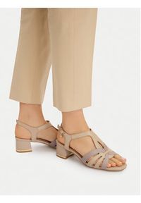 Lasocki Sandały CEO-25F575-1 Beżowy. Kolor: beżowy. Materiał: skóra #4