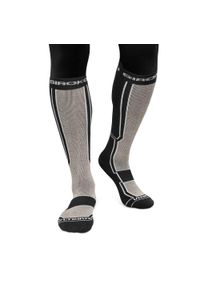 SIROKO - Skarpety snowboardowe z wełny Sporty zimowe Siroko SRX FEND Sand. Kolor: beżowy, wielokolorowy, czarny. Materiał: wełna. Sport: snowboard #1