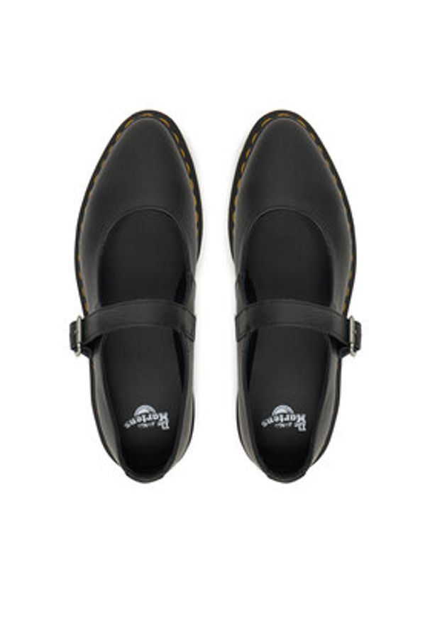 Dr. Martens Półbuty Elphie MJ Mary Jane DM40685001 Czarny. Kolor: czarny. Materiał: skóra