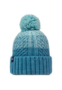 Buff - Czapka BUFF KNITTED & FLEECE BAND BEANIE AKNA TOURMALINE. Kolor: niebieski. Sezon: zima. Styl: sportowy #1