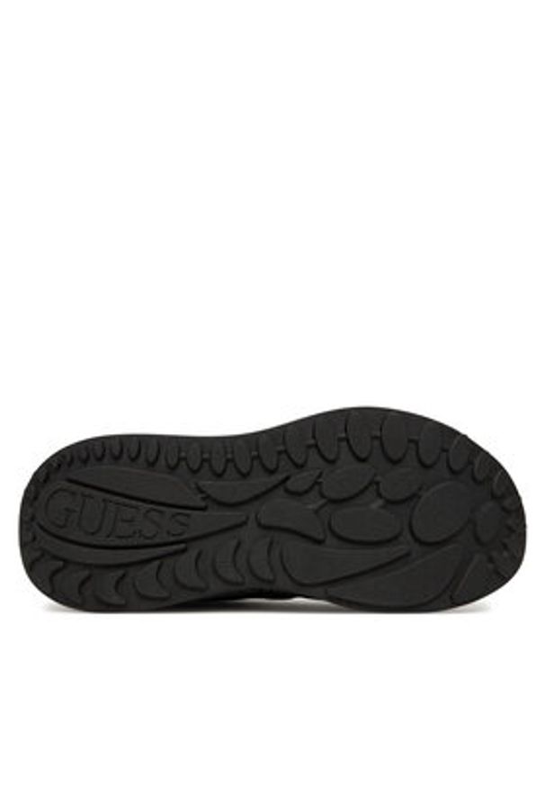 Guess Sneakersy FLTSWA LEA12 Czarny. Kolor: czarny. Materiał: skóra