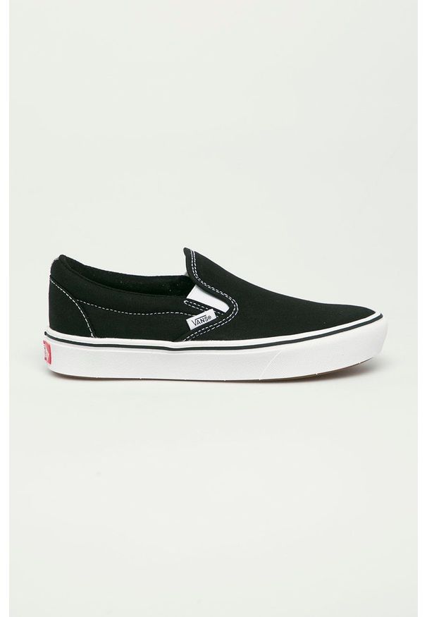 Vans - Tenisówki Comfycush Slip-On. Nosek buta: okrągły. Zapięcie: bez zapięcia. Kolor: czarny. Materiał: guma