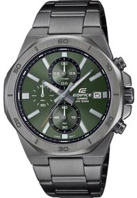 Zegarek sportowy EDIFICE Casio Edifice EFV-640DC-3AVUEF100m szary. Kolor: szary. Styl: sportowy