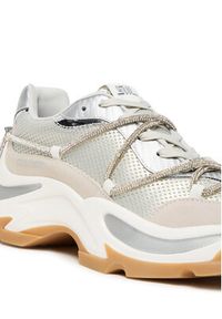 Steve Madden Sneakersy Z Nation SM11004807 Srebrny. Kolor: srebrny. Materiał: materiał #3