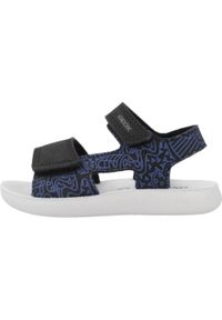 Geox - Sandały GEOX B SANDAL LIGHTFLOPPY Niebieski. Kolor: niebieski. Materiał: syntetyk, tkanina. Sezon: lato