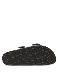 Birkenstock Klapki Arizona Big Buckle Hex 1029391 Szary. Kolor: szary. Materiał: skóra #6