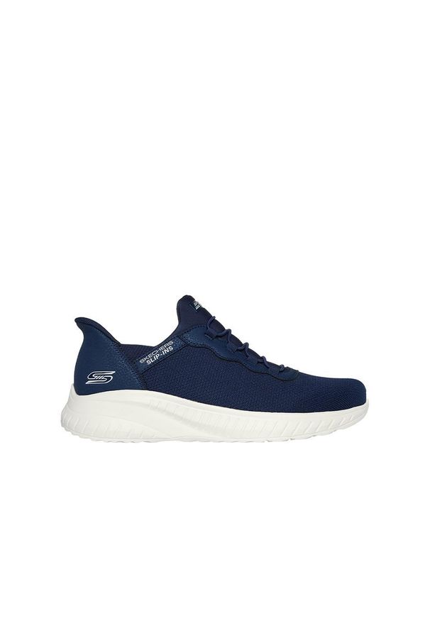 skechers - Buty męskie SKECHERS Bobs Squad Chaos Daily Hype. Kolor: niebieski