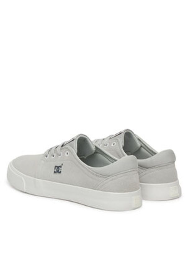 DC Tenisówki SS25-3C015 Szary. Kolor: szary. Materiał: zamsz, skóra