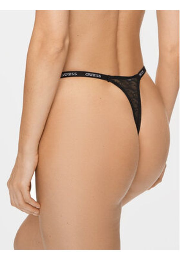 Guess Stringi O3BE18 KBXA0 Czarny. Kolor: czarny. Materiał: syntetyk