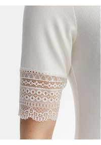 only - ONLY Bluzka Tilde 15335353 Biały Slim Fit. Kolor: biały. Materiał: wiskoza #2