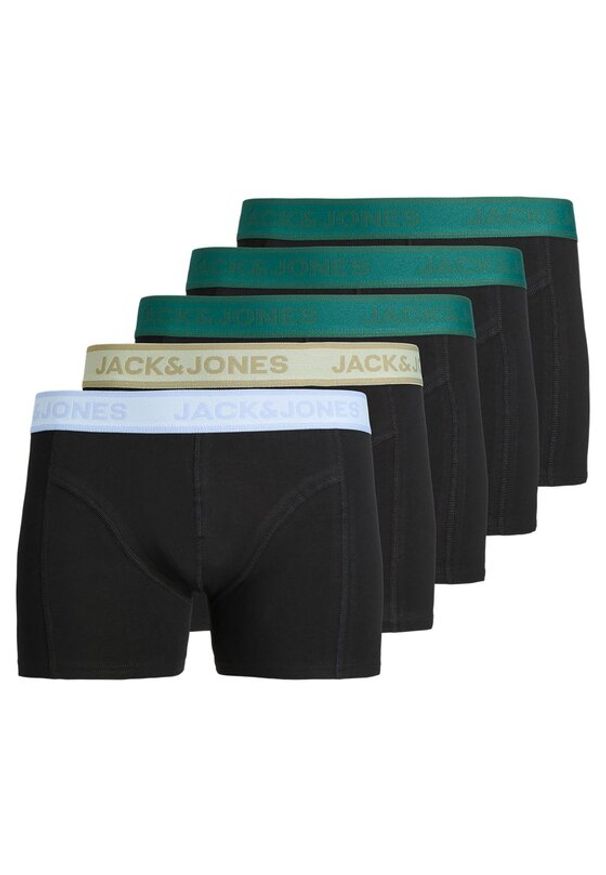 Jack & Jones Komplet bokserek Solid 12294699 Czarny. Kolor: czarny. Materiał: bawełna